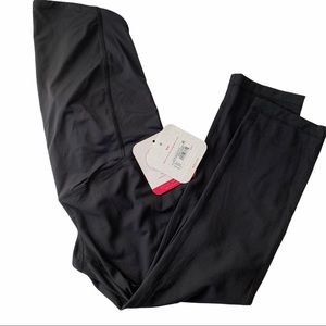 Active Capri + Crossover Panel Leggings Blck XS